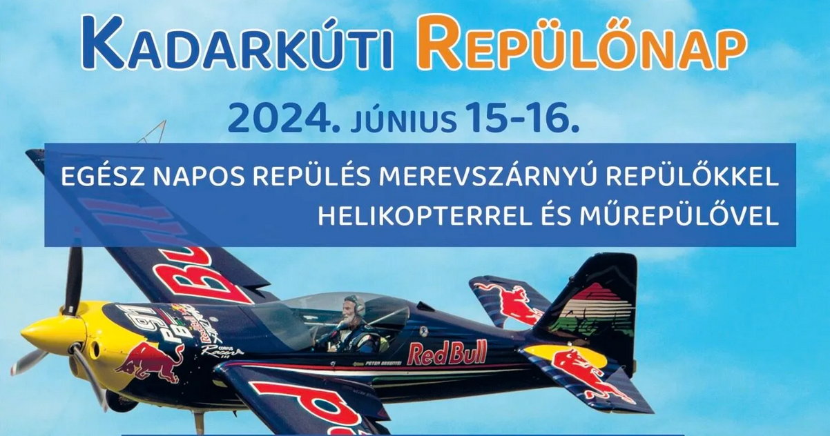Kadarkúti repülőnap 2024 Besenyei Péter