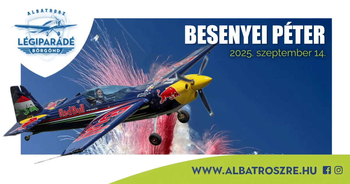 Börgöndi légiparádé 2025 Besenyei Péter