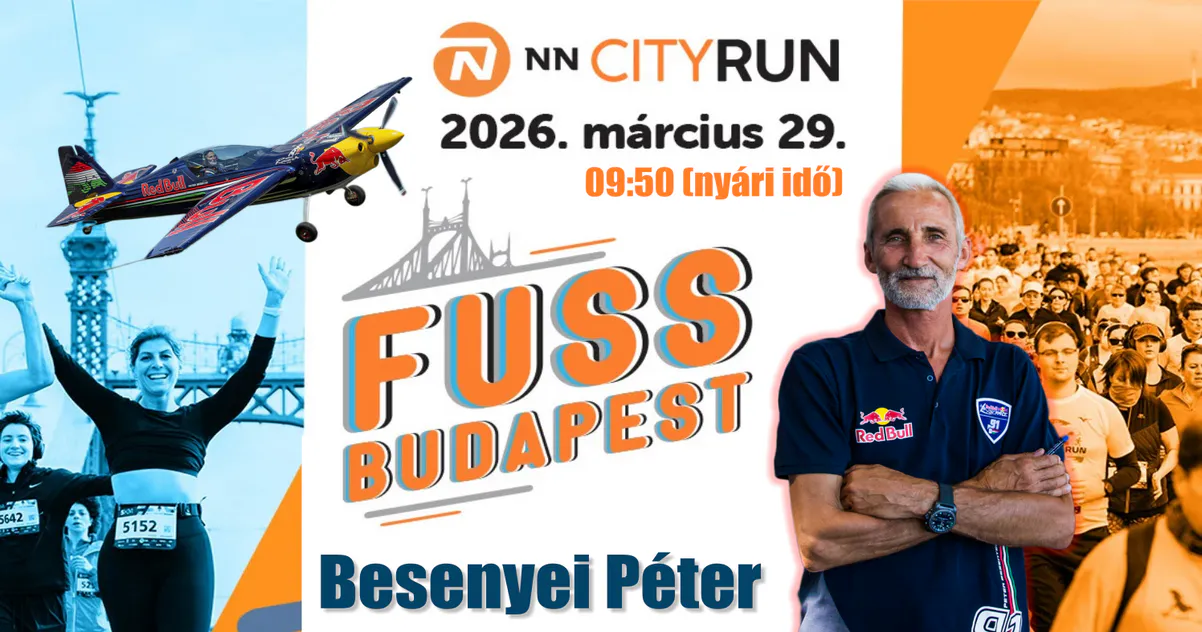 NN City Run 2026 - Besenyei Péter