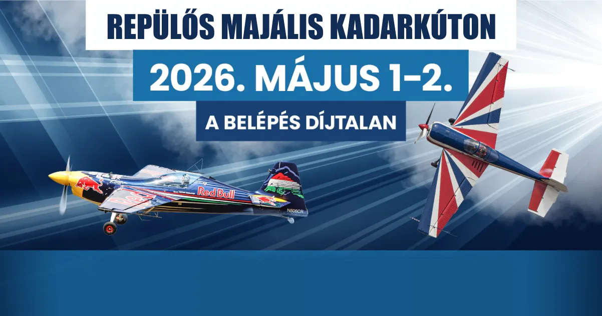 Besenyei Péter Repülős majális Kadarkúton 2026 május 2