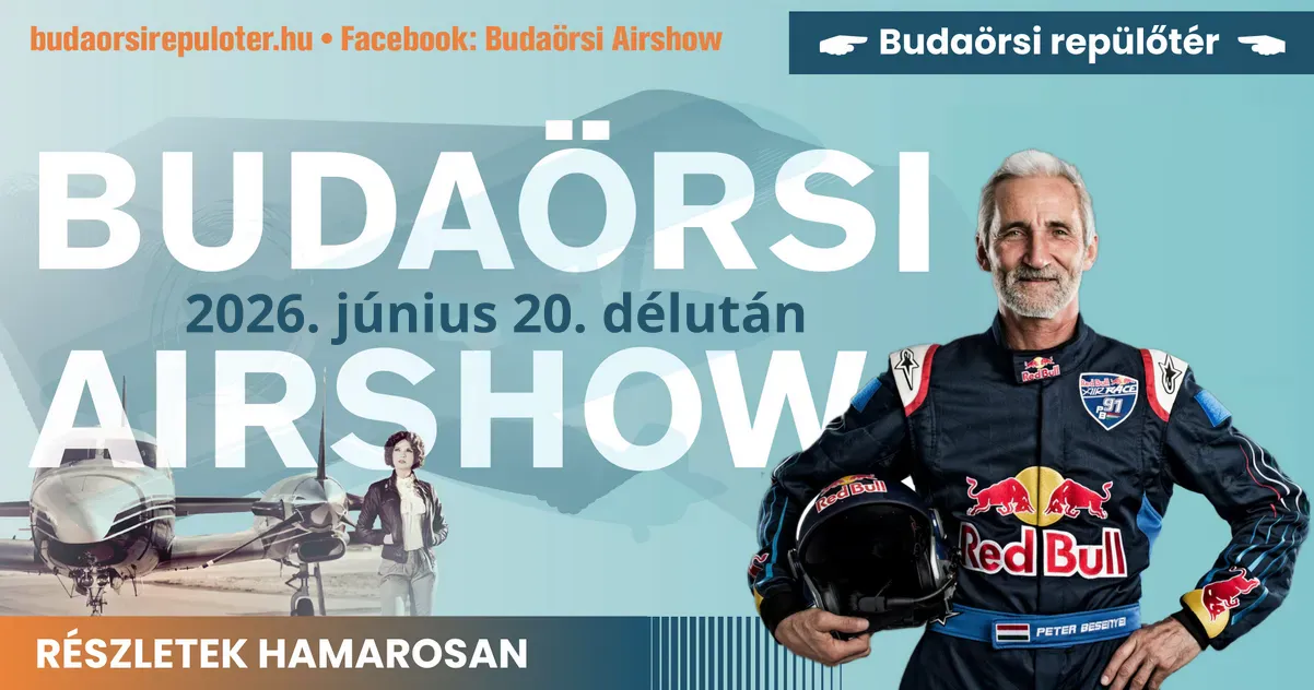 Besenyei Péter - Budaörsi Airshow 2026.