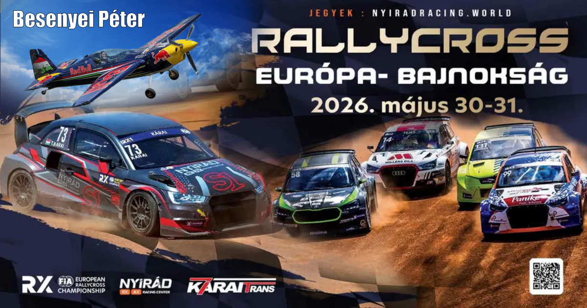 Rallycross Európa Bajnokság 2026 Besenyei Péter
